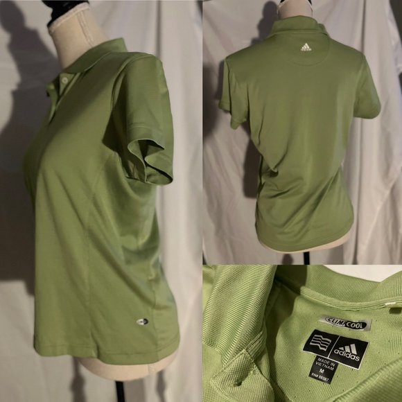 Adidas Green Golf Top - Picture 3 of 3